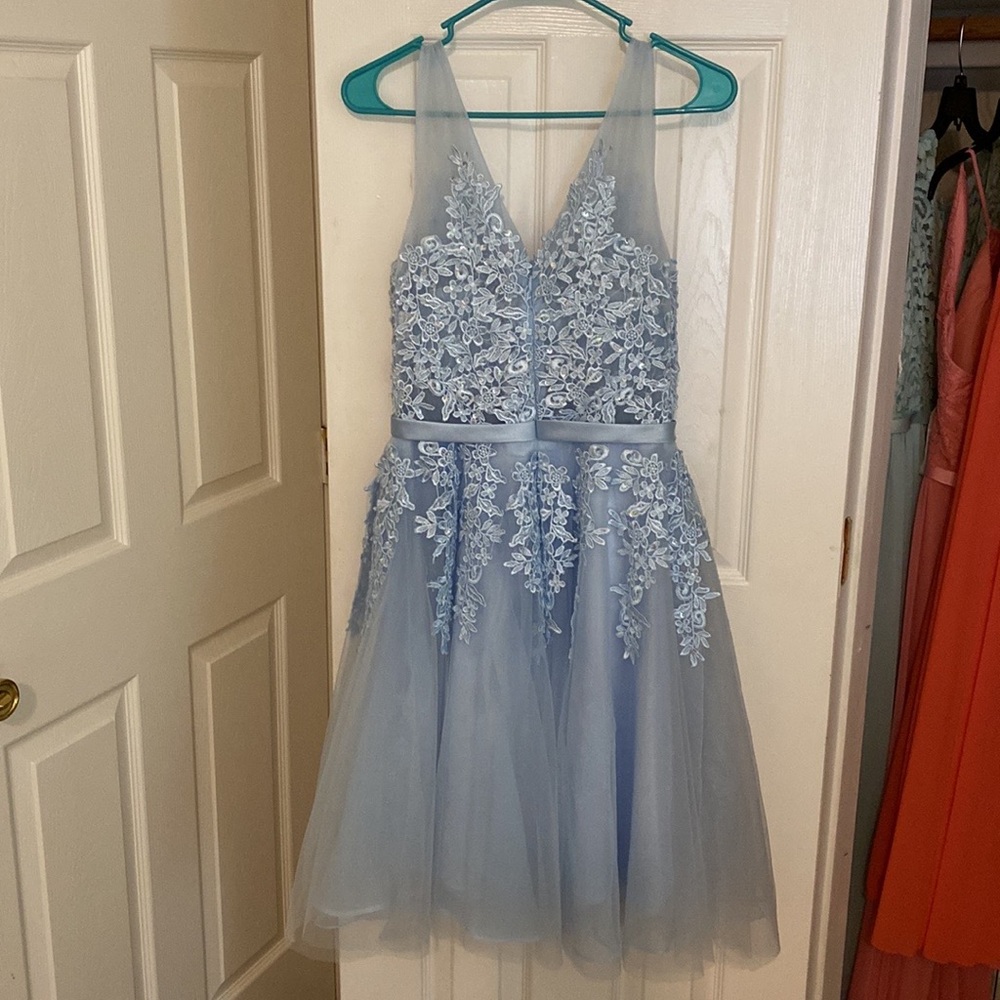 COPY - Beautiful baby blue Party dress